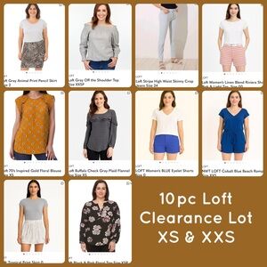 10pc Loft Clearance Reseller Bundle Lot Set No Mystery Sizes XS & XXS